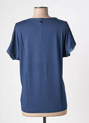 T-shirt bleu MALOKA femme seconde vue