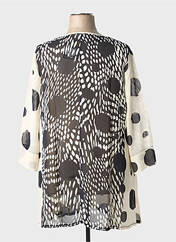 Tunique manches longues blanc G!OZE femme seconde vue