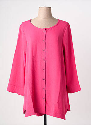 Chemisier rose G!OZE femme