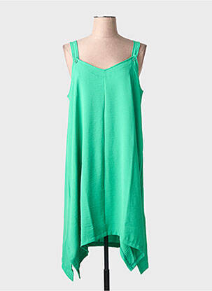 Robe mi-longue vert G!OZE femme