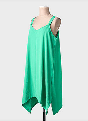 Robe mi-longue vert G!OZE femme
