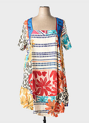 Robe mi-longue beige G!OZE femme