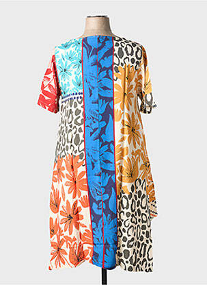Robe mi-longue rouge G!OZE femme