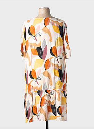 Robe mi-longue beige G!OZE femme