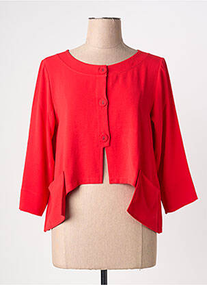 Veste casual rouge G!OZE femme