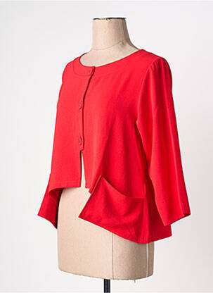 Veste casual rouge G!OZE femme