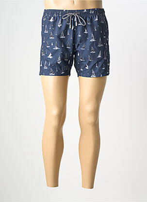 Short de bain bleu BRUCE & BUTLER  homme