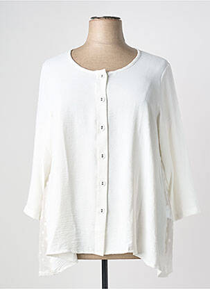 Chemisier blanc G!OZE femme