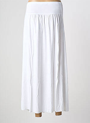 Jupe longue blanc MALOKA femme
