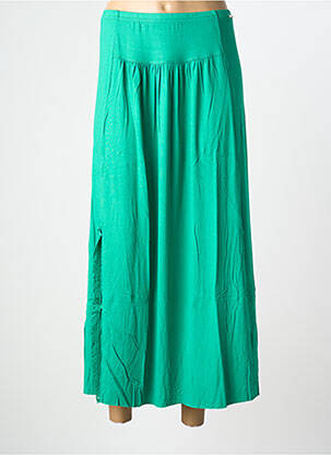 Jupe longue vert MALOKA femme