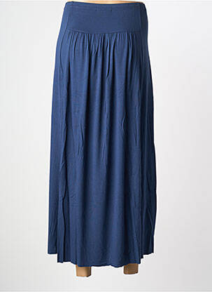 Jupe longue bleu MALOKA femme