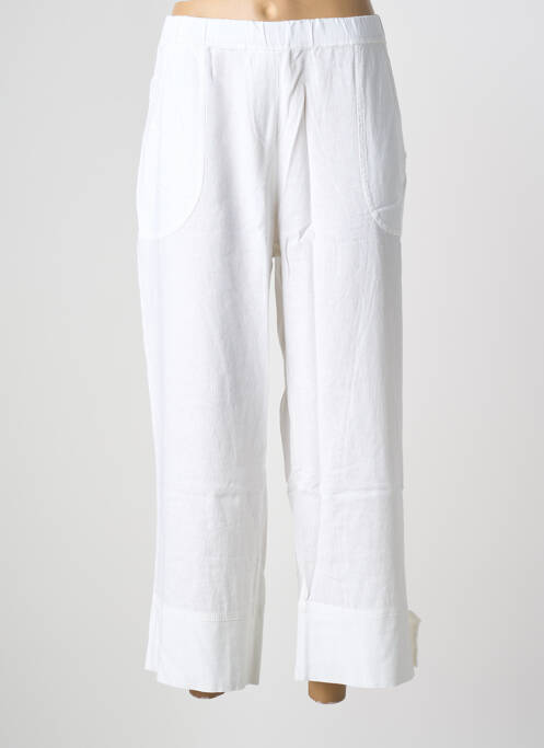 Pantalon 7/8 blanc MALOKA femme