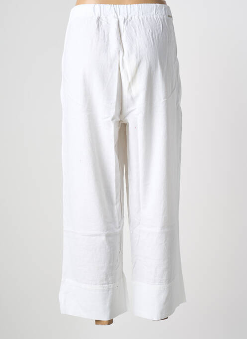 Pantalon 7/8 blanc MALOKA femme