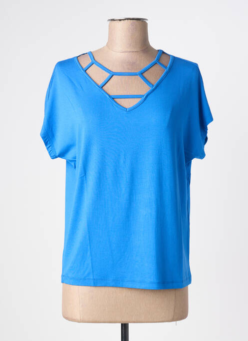 T-shirt bleu MALOKA femme