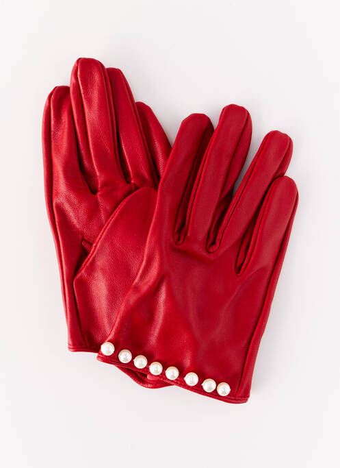 Gants rouge MANGO pour femme