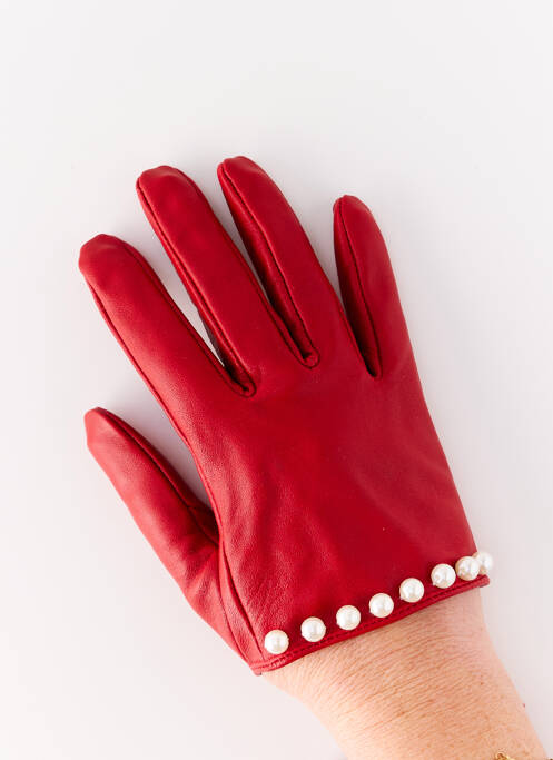 Gants rouge MANGO pour femme