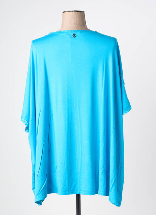 Veste kimono turquoise MALOKA femme