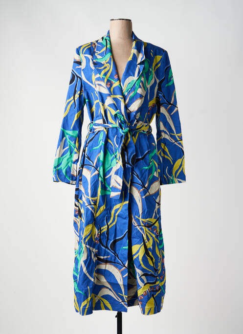 Trench bleu DEUX. BY ELINE DE MUNCK femme