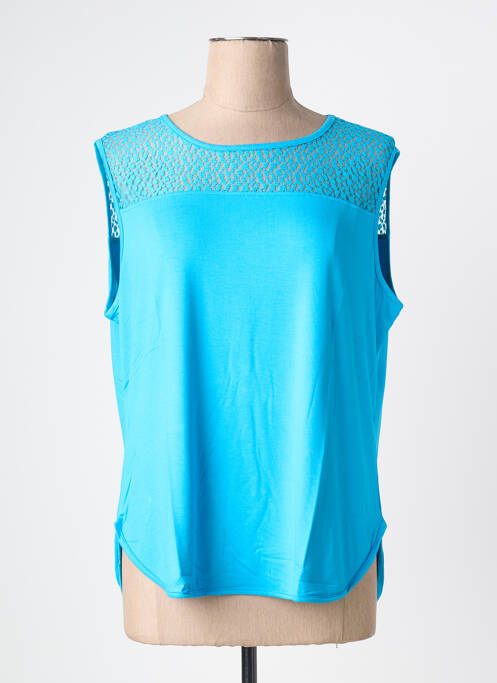Débardeur bleu MALOKA femme