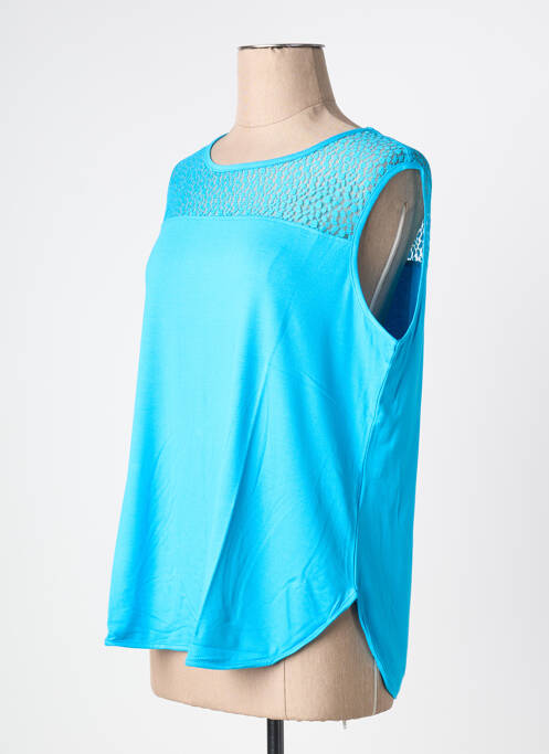 Débardeur bleu MALOKA femme