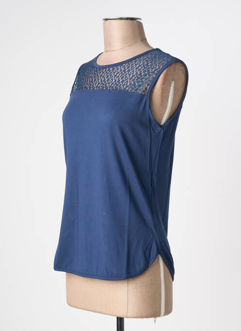 Débardeur bleu MALOKA femme