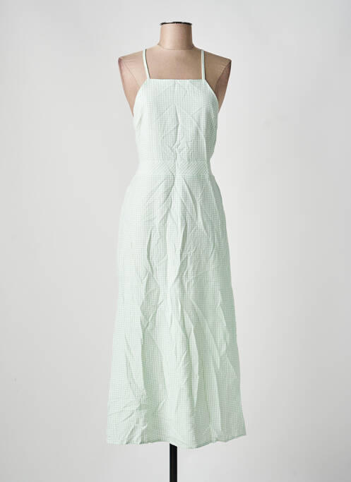 Robe mi-longue vert CLOUDS OF FASHION femme