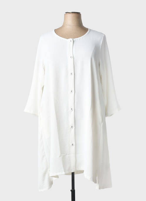 Tunique manches longues blanc G!OZE femme