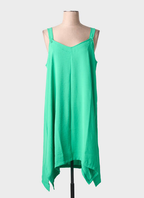 Robe mi-longue vert G!OZE femme