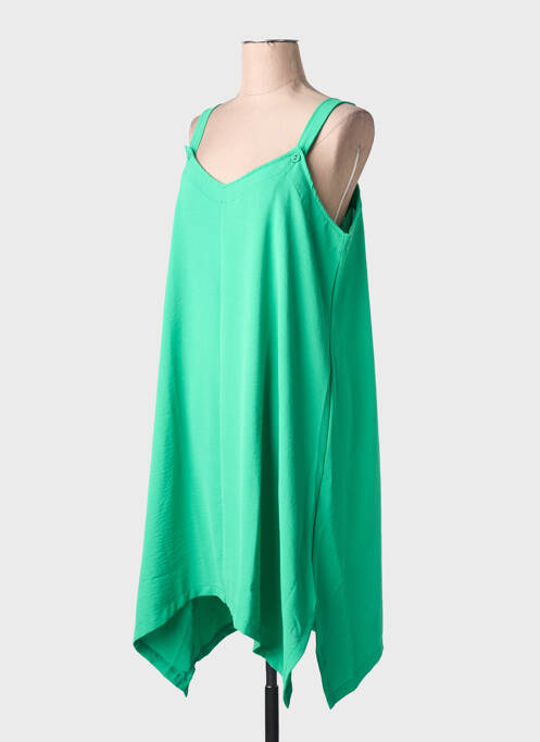 Robe mi-longue vert G!OZE femme