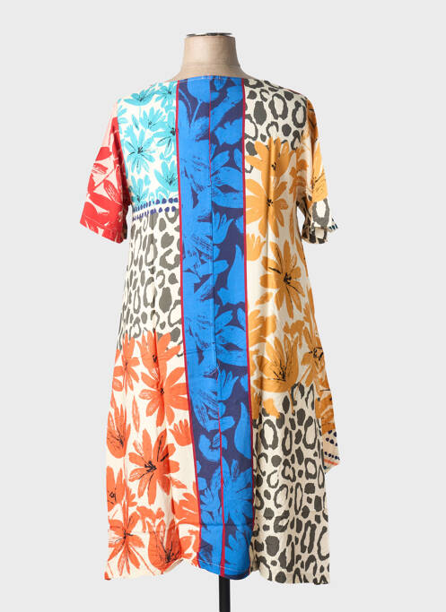 Robe mi-longue rouge G!OZE femme