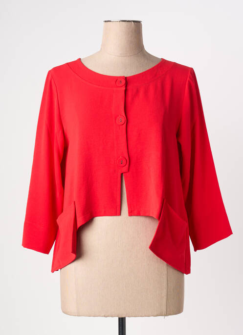 Veste casual rouge G!OZE femme
