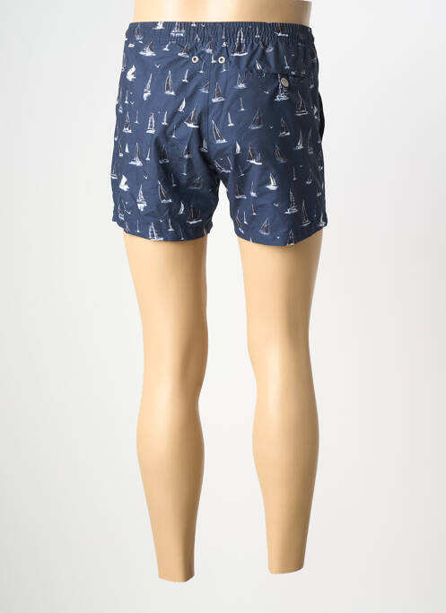Short de bain bleu BRUCE & BUTLER  homme
