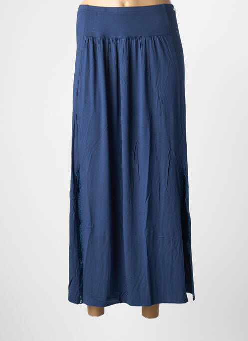 Jupe longue bleu MALOKA femme