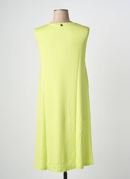 Robe mi-longue vert MALOKA femme
