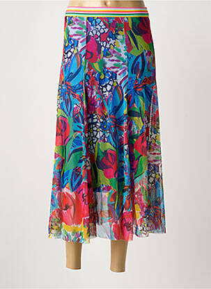 Jupe longue bleu MALOKA femme