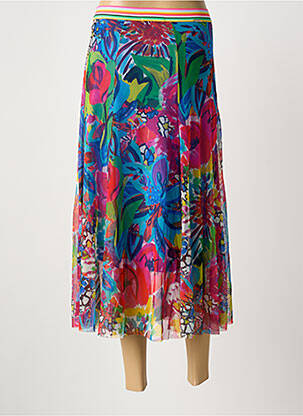 Jupe longue bleu MALOKA femme