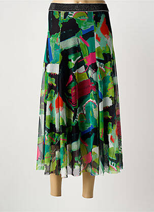 Jupe longue vert MALOKA femme