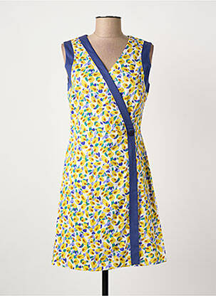 Robe courte bleu PAUL BRIAL femme