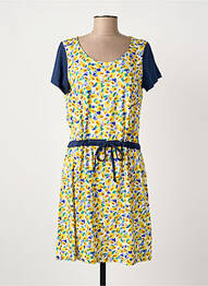 Robe mi-longue bleu PAUL BRIAL femme