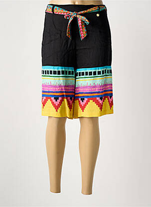 Bermuda noir PAUL BRIAL femme
