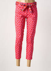 Pantacourt rouge PAUL BRIAL femme seconde vue