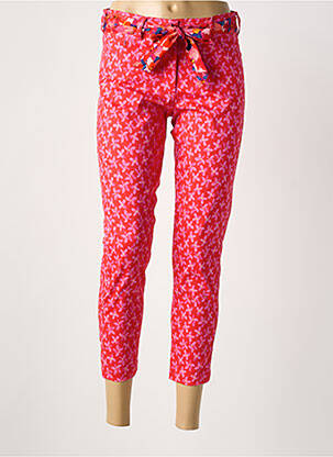 Pantacourt rouge PAUL BRIAL femme