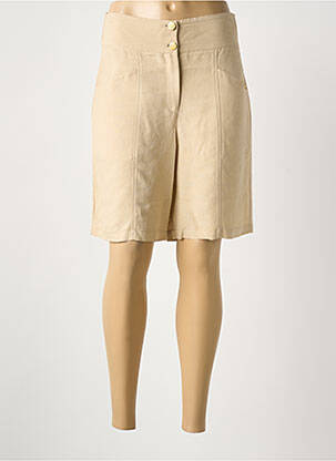Bermuda beige PAUL BRIAL femme