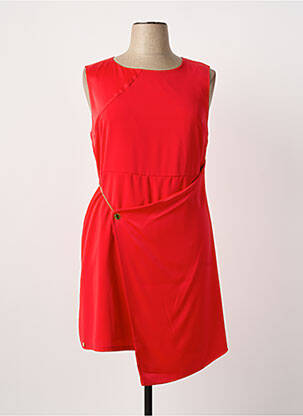 Robe courte rouge PAUL BRIAL femme