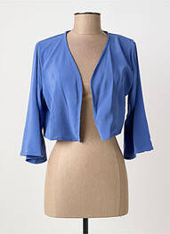 Boléro bleu PAUL BRIAL femme