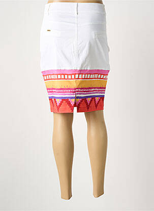 Jupe courte blanc PAUL BRIAL femme