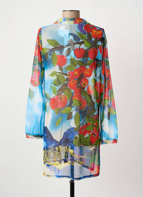 Tunique manches longues bleu MALOKA femme