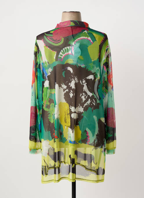 Tunique manches longues vert MALOKA femme