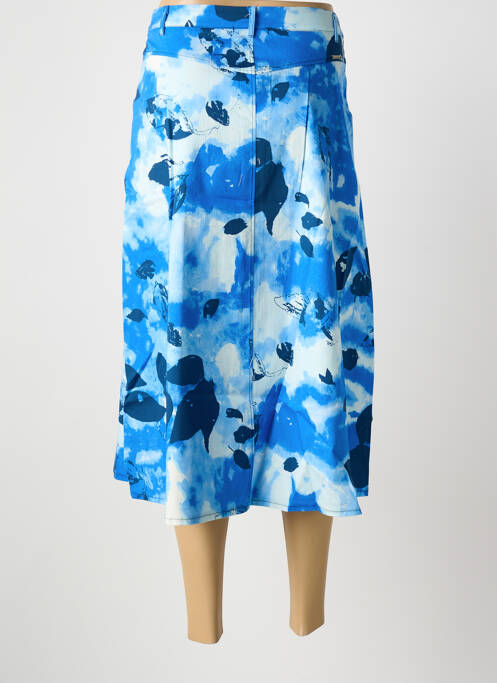 Jupe longue bleu MALOKA femme