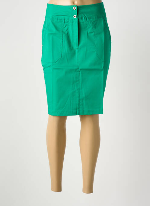 Jupe courte vert MALOKA femme
